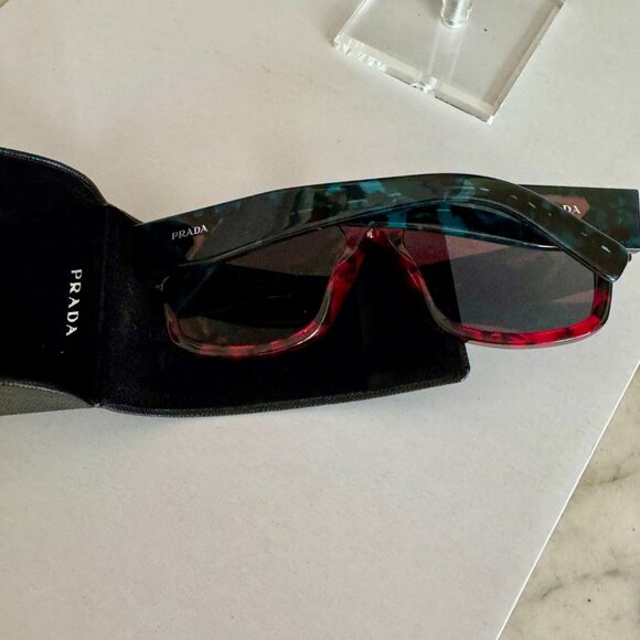 Prada Havana Red Sunglasses - Picture 8 of 8